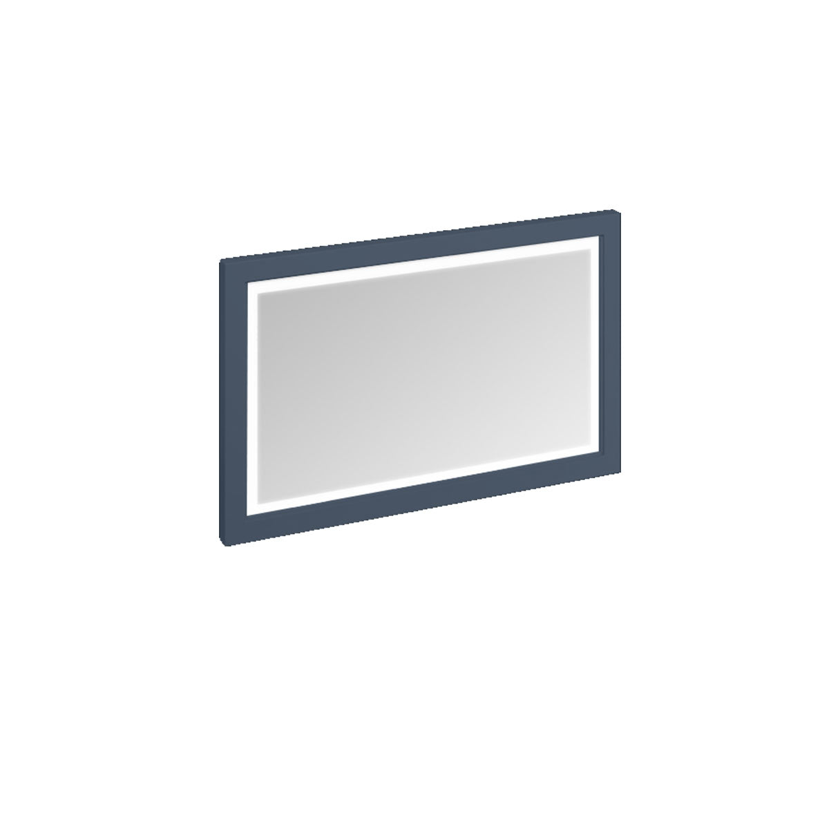 Burlington Framed LED Mirror 1200 Blue Deluxe Bathrooms UK