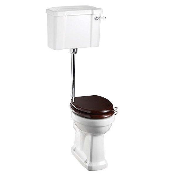 Burlington Standard Medium Level Traditional Toilet Deluxe Bathrooms UK