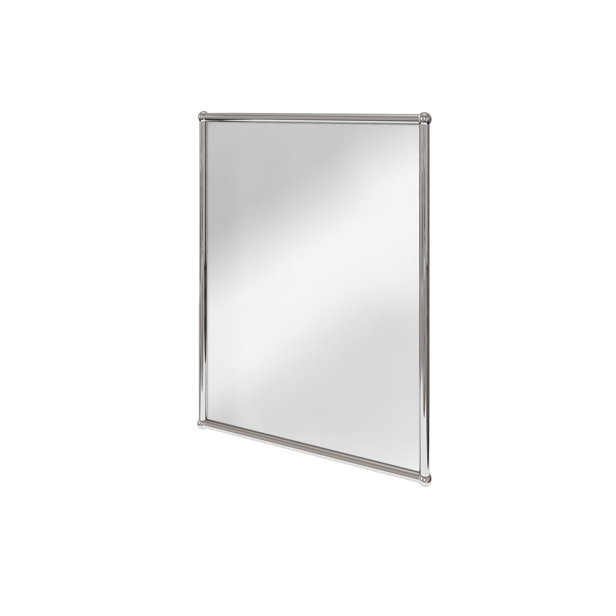Burlington Rectangular Mirror Chrome Deluxe Bathrooms UK