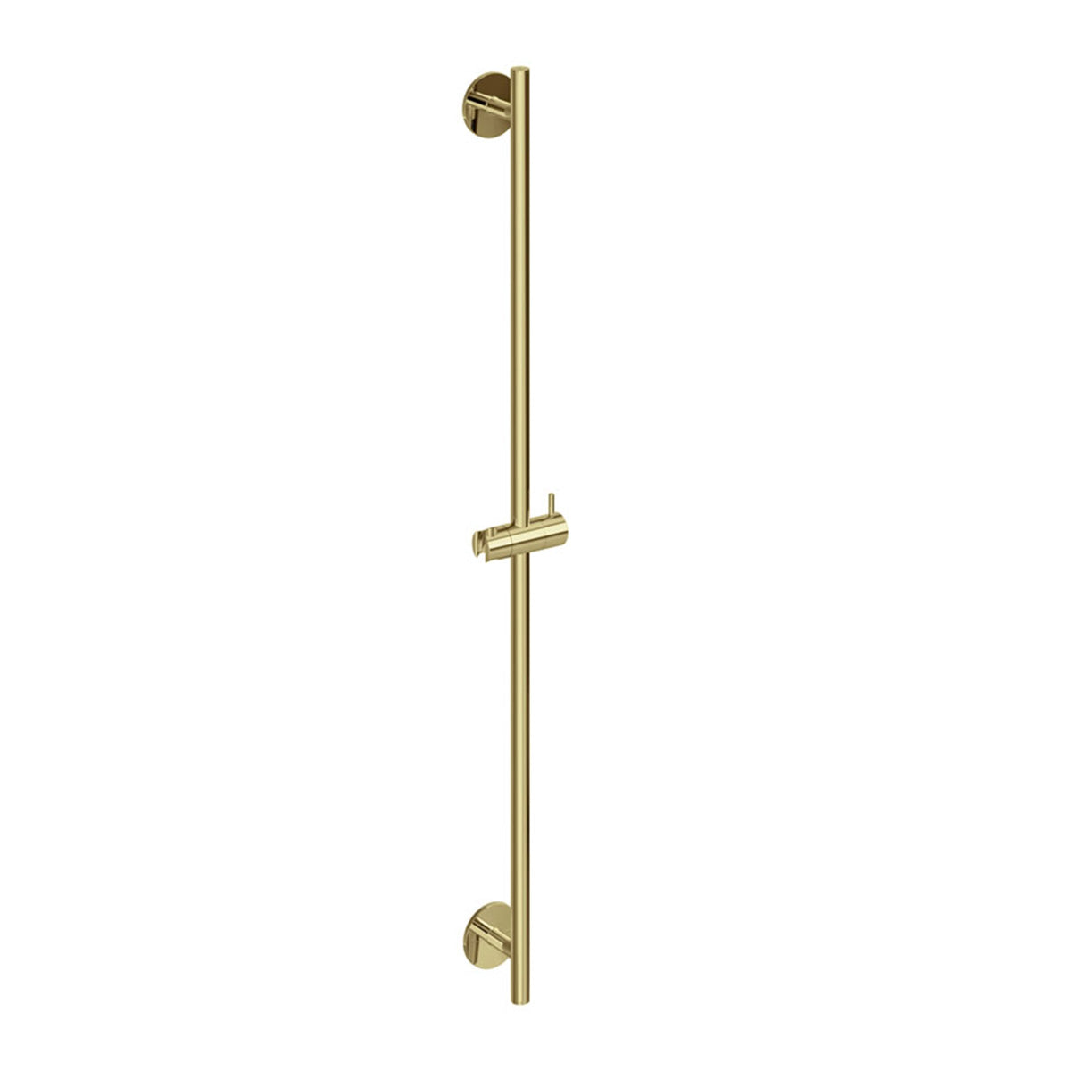 Burlington Riviera 1000mm Slide Rail With Handset Holder Gold Deluxe Bathrooms UK