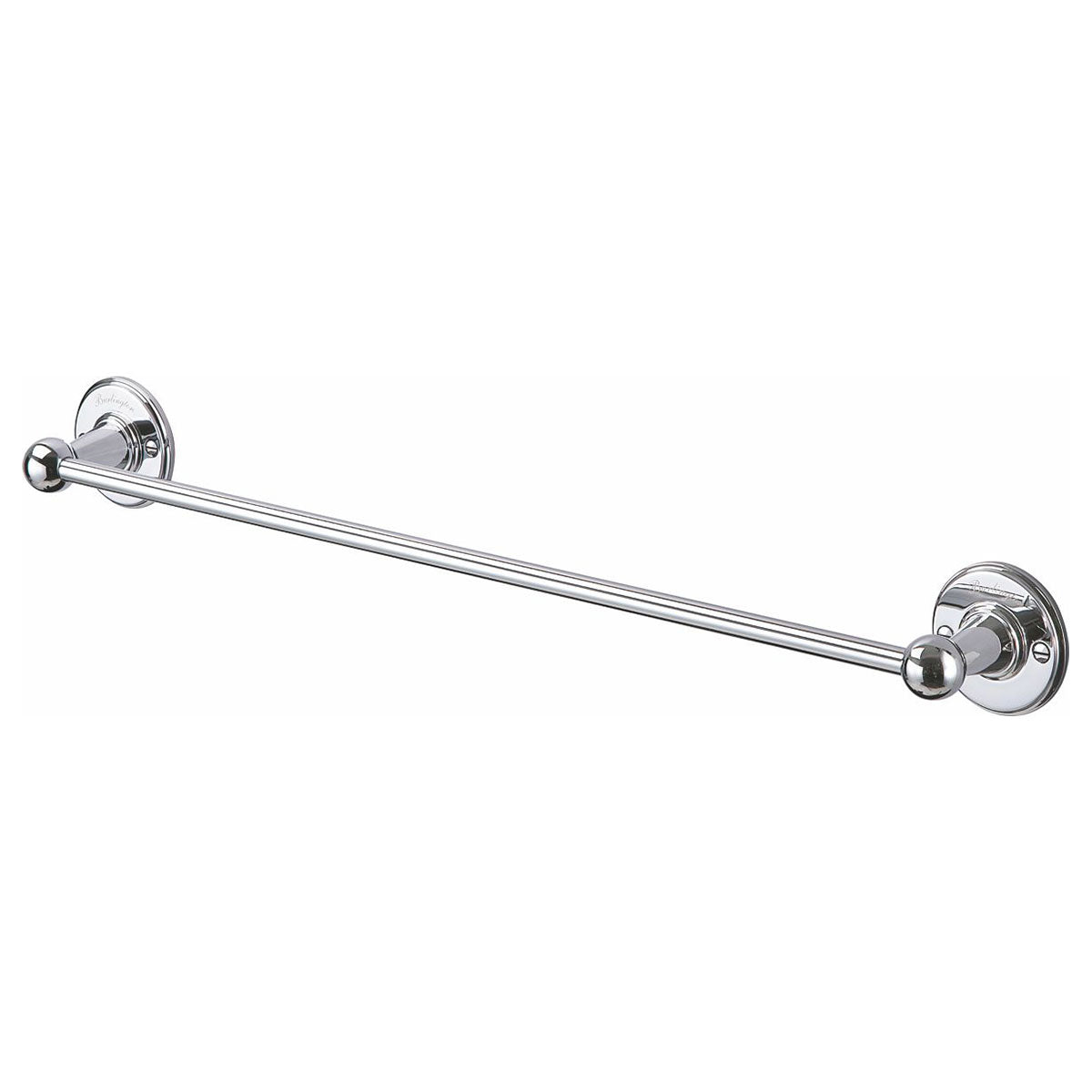 Burlington Single Towel Rail Chrome Deluxe Bathrooms UK