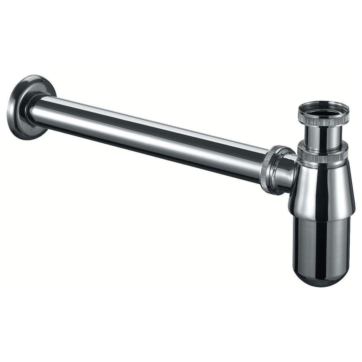 Burlington Traditional Basin Bottle Trap Chrome Deluxe Bathrooms UK
