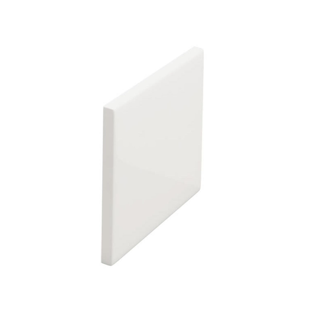 Cleargreen Eco Round Single Ended Back to Wall Shower Bath End Panel