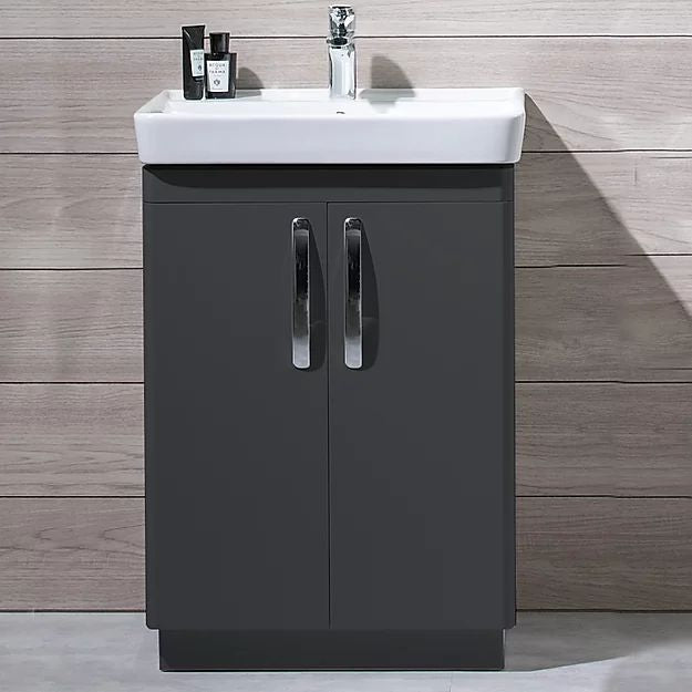 Compass Floor Standing Vanity Unit With Deep Basin