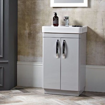 Compass Floor Standing Vanity Unit With Deep Basin