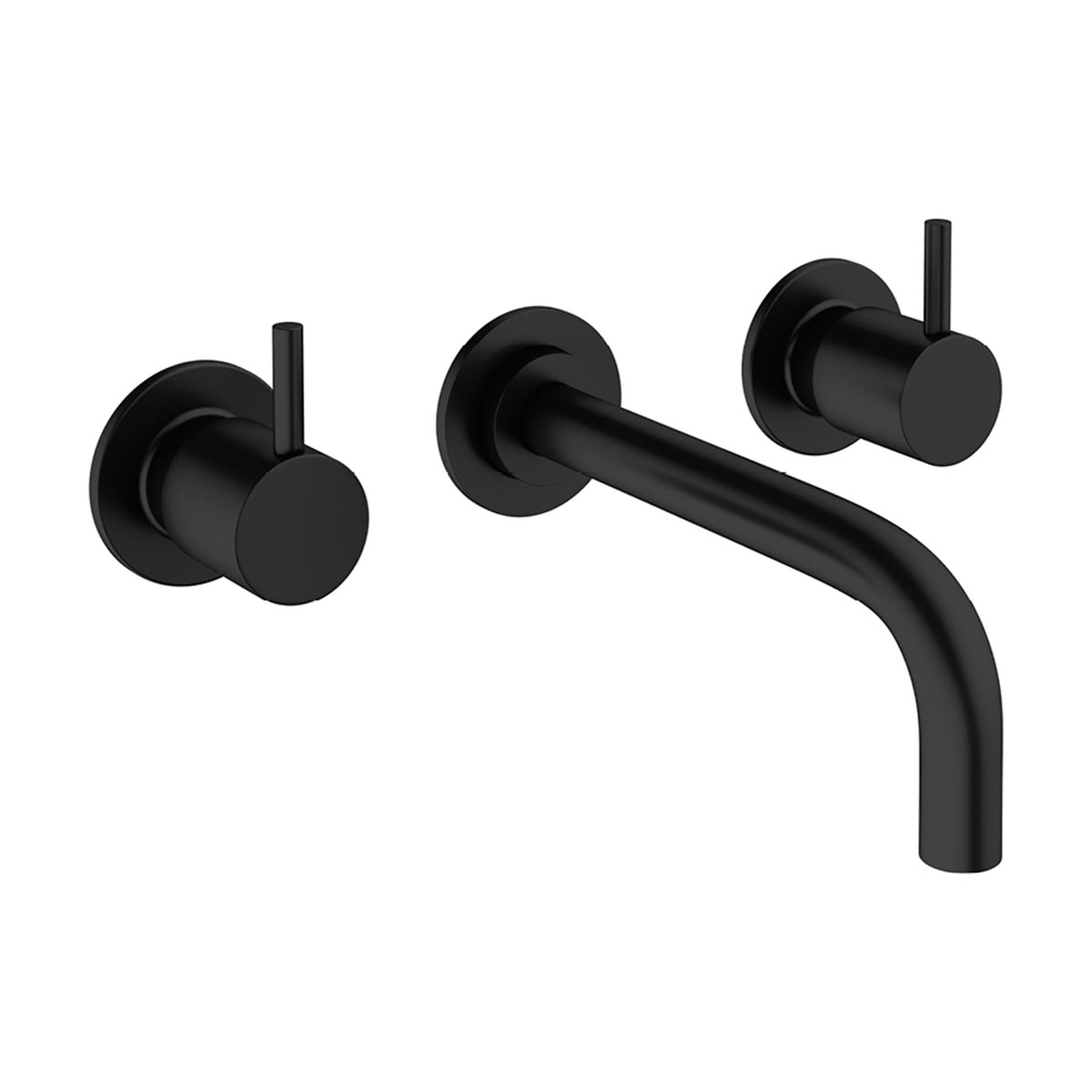 Crosswater MPRO 3 Hole Wall Mounted Basin Mixer Tap