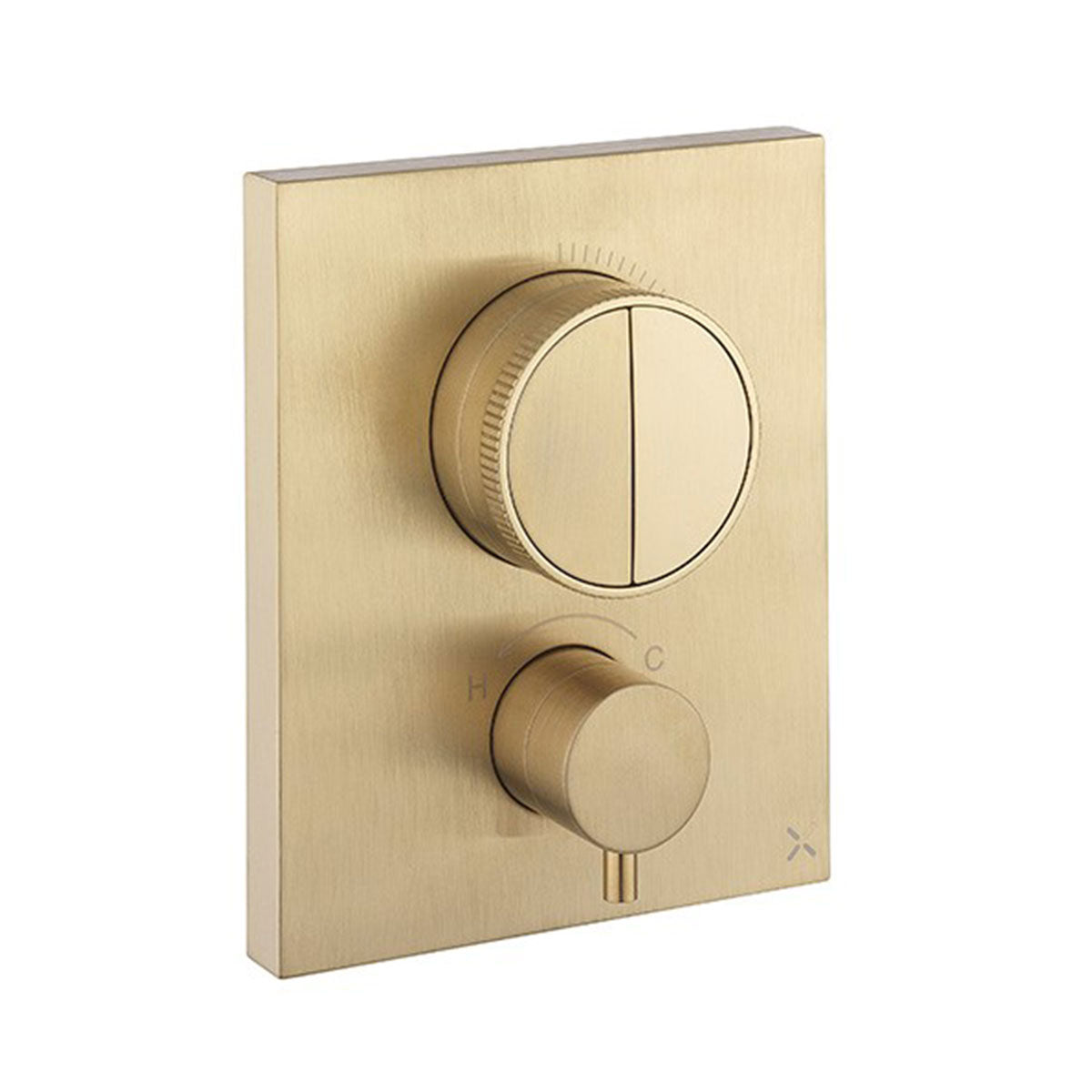 Crosswater MPRO Crossbox Push Thermostatic Shower Valve