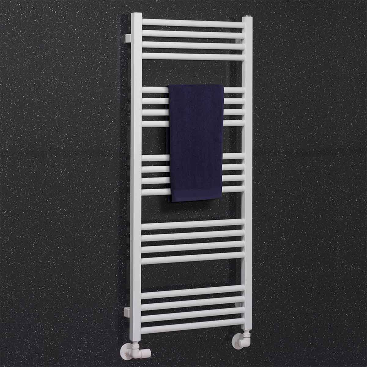 Crosswater MPRO Heated Towel Rail 480x1140mm Matt White