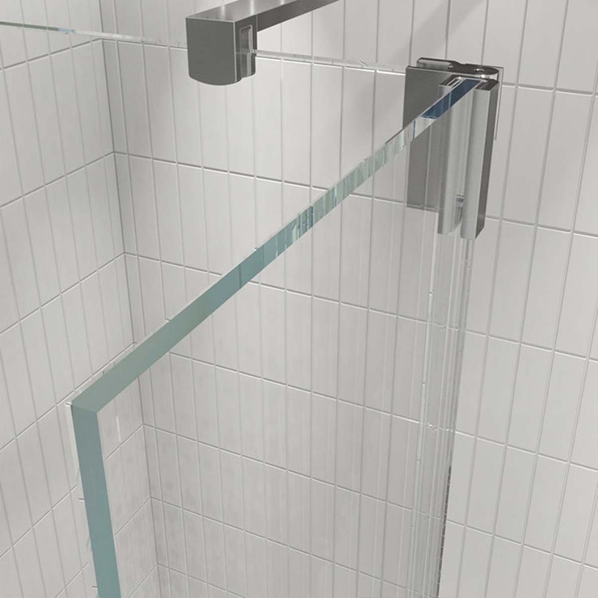 G8 Chrome Flipper Panel for Granlusso 8 Wetroom Screen