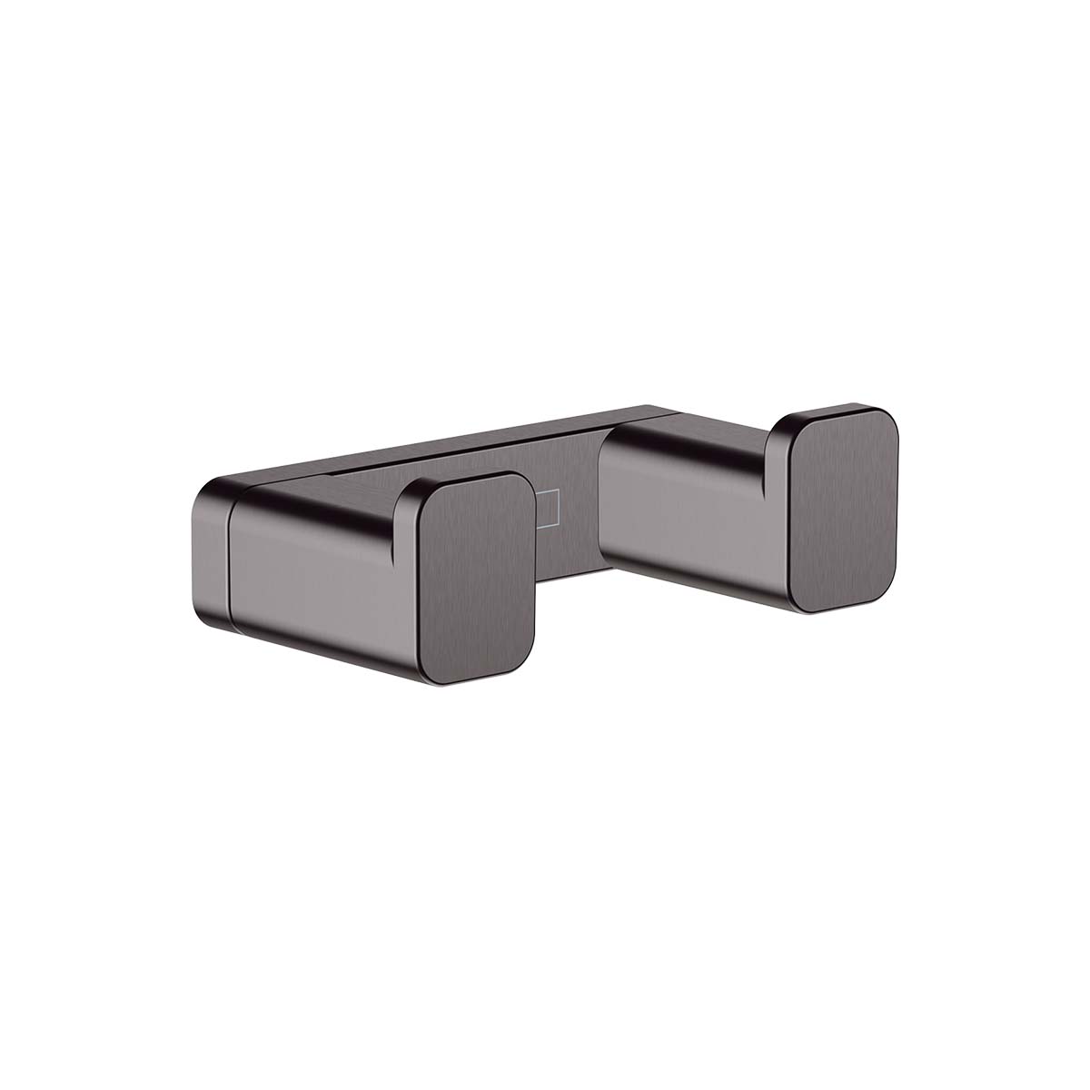 Hansgrohe Addstoris Double Towel Robe Hook Brushed Black Chrome