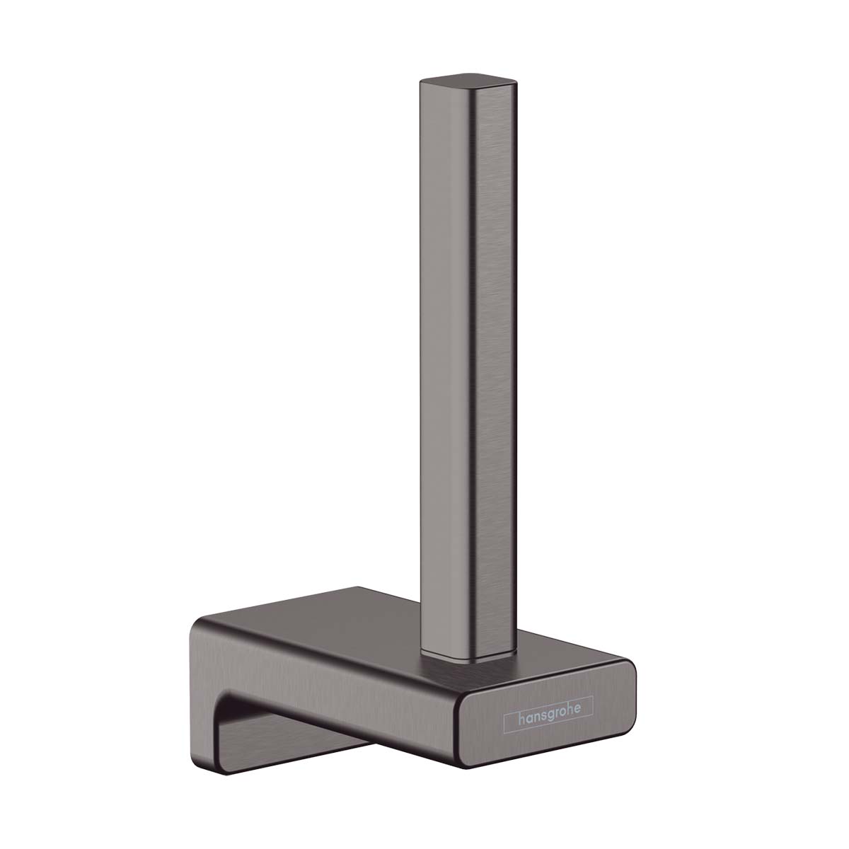 Hansgrohe Addstoris Spare Toilet Roll Holder Brushed Black Chrome