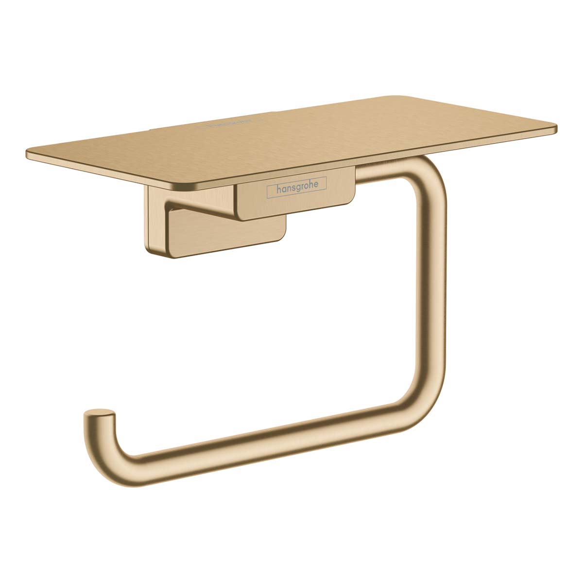 Hansgrohe Addstoris Toilet Roll Holder With Cover Brushed Bronze