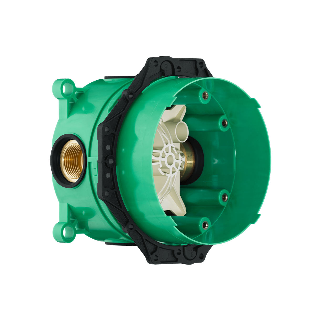 Hansgrohe Square 2 Outlet Thermostatic Valve iBox