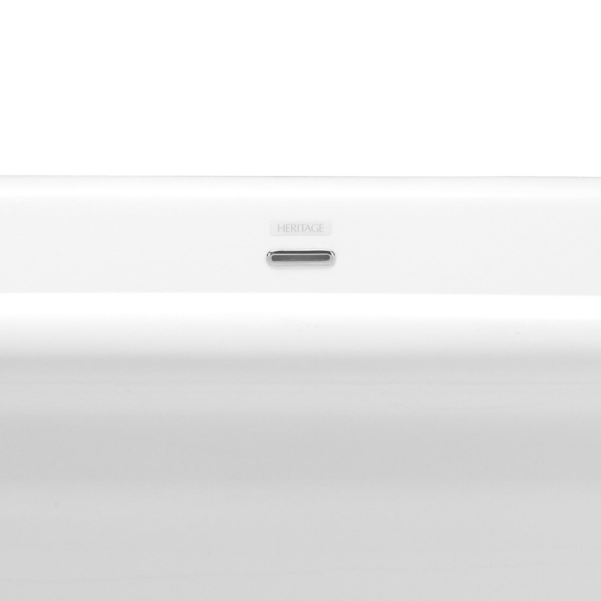 Heritage Derrymore Roll Top Freestanding Double Ended Acrylic Slipper Bath 1745x790mm White Gloss Lifestyle