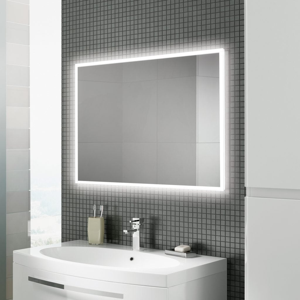 HiB Globe LED Illuminated Mirror With Demister Pad