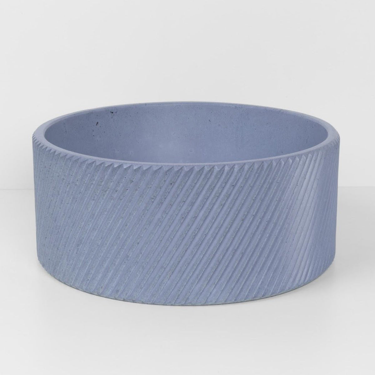 Kast Otto Round Concrete Countertop Basin Patterned