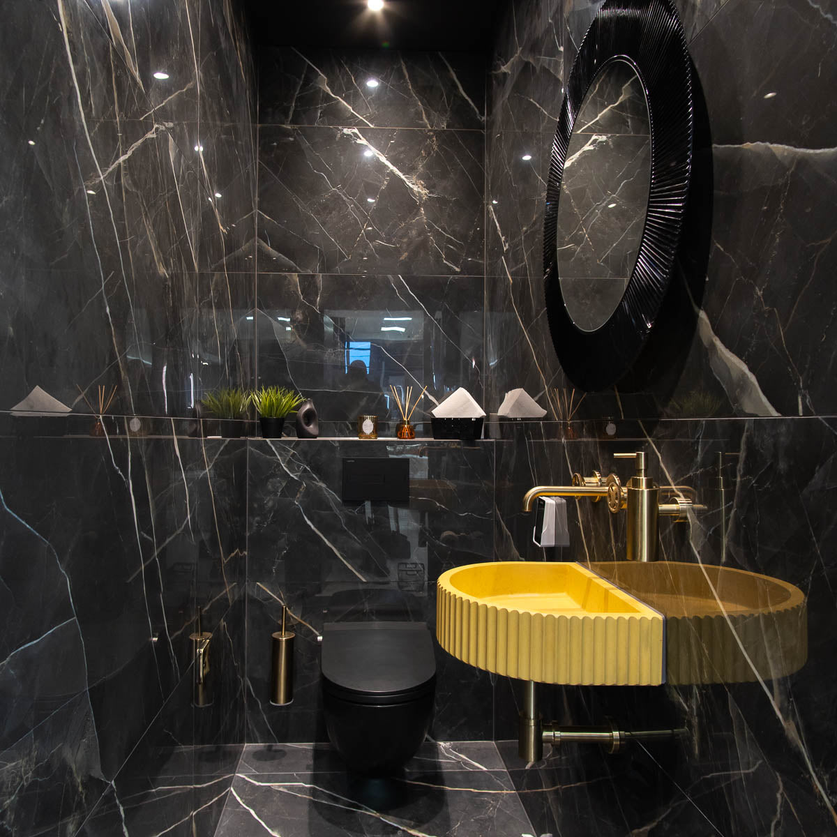 Kast Luna Wall-Hung Concrete Basin sand