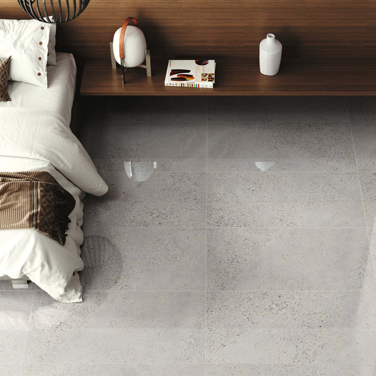 Lakestone Dolphin Porcelain Tile Polished 60x120cm Lifestyle