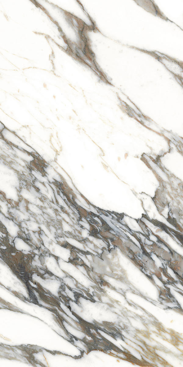Macchia Vecchia Gold Porcelain Tile Polished 60x120cm Pattern
