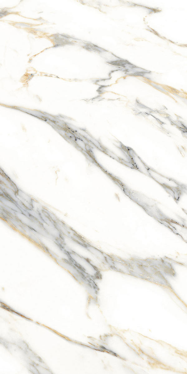 Macchia Vecchia Gold Porcelain Tile Polished 60x120cm Pattern