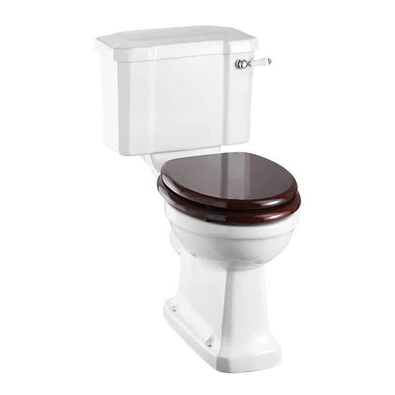 Burlington Rimless Close Coupled Traditional Toilet Deluxe Bathrooms UK