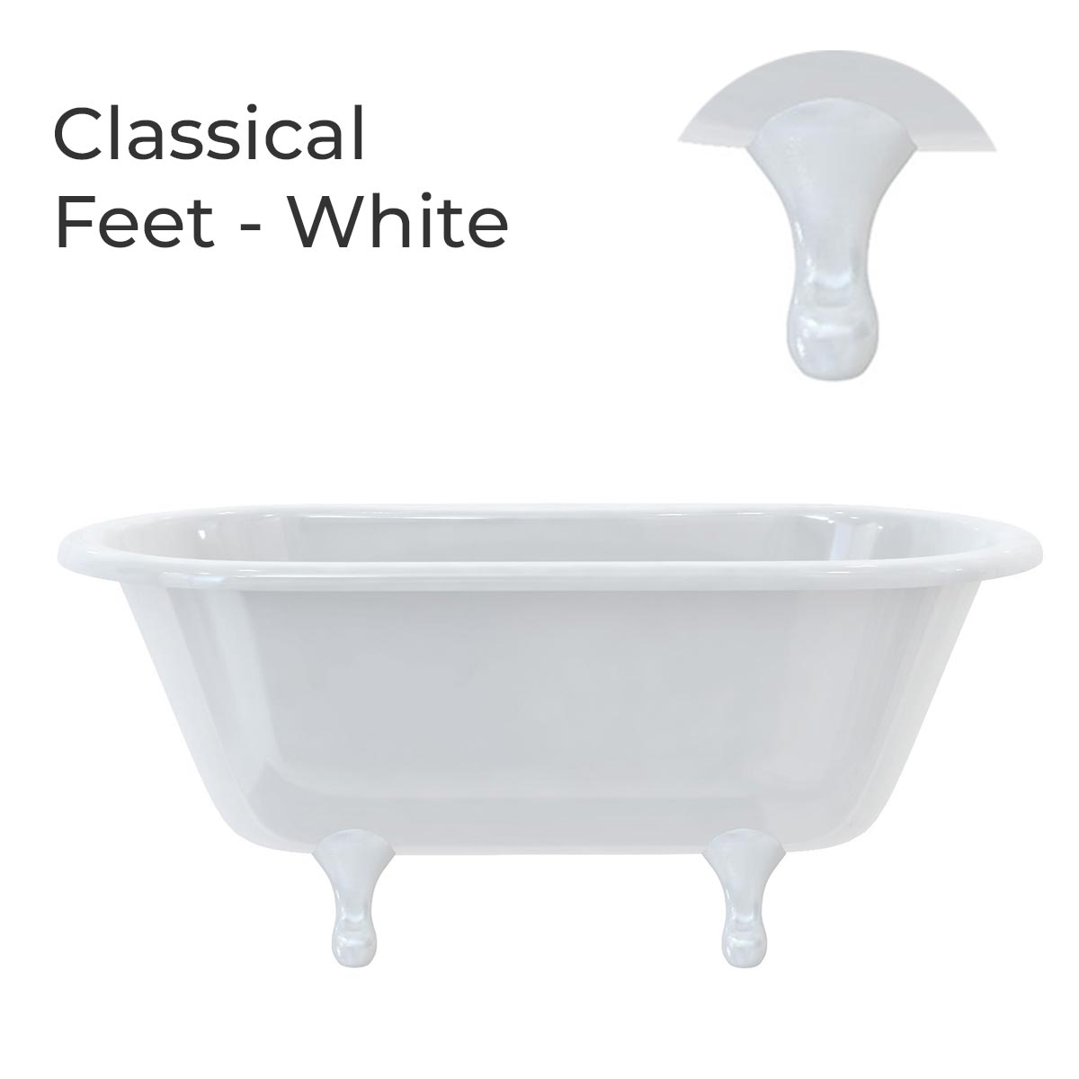Burlington Windsor Freestanding Double-Ended Bath Deluxe Bathrooms UK