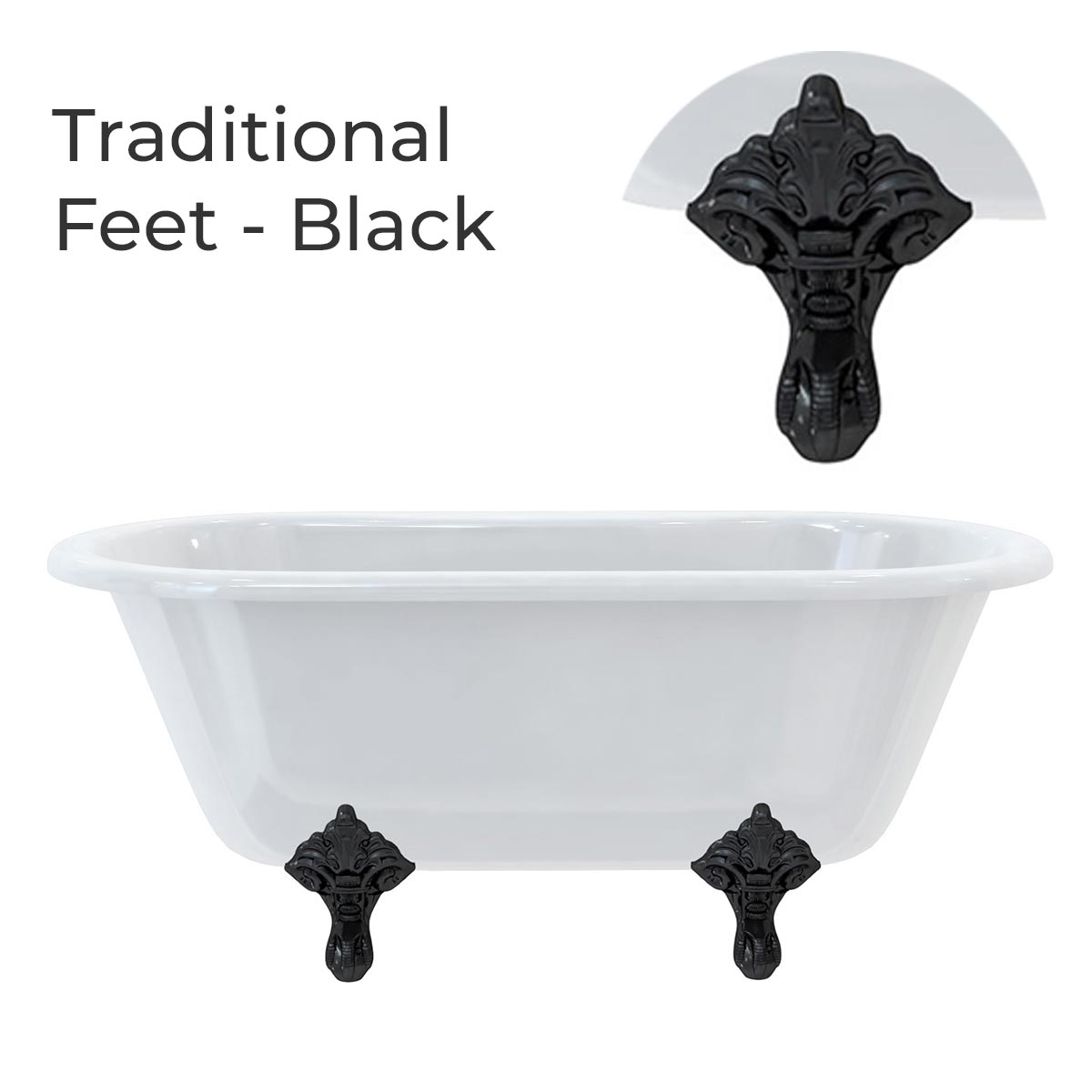 Burlington Windsor Freestanding Double-Ended Bath Deluxe Bathrooms UK