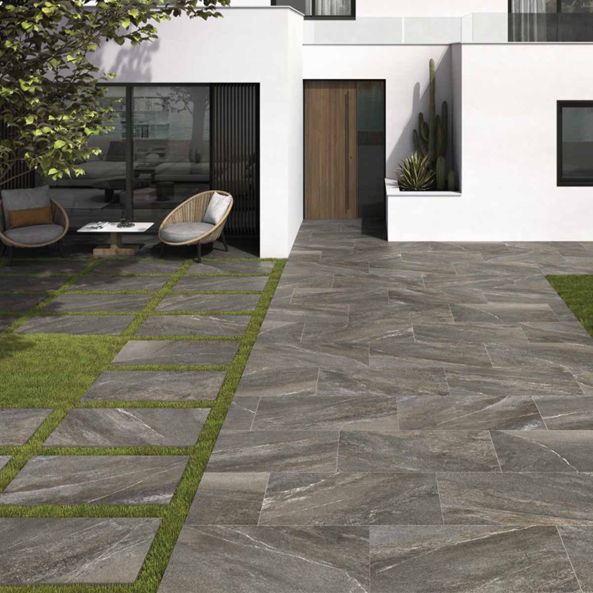aneto natural 20mm stone effect outdoor tile 60x90cm matt