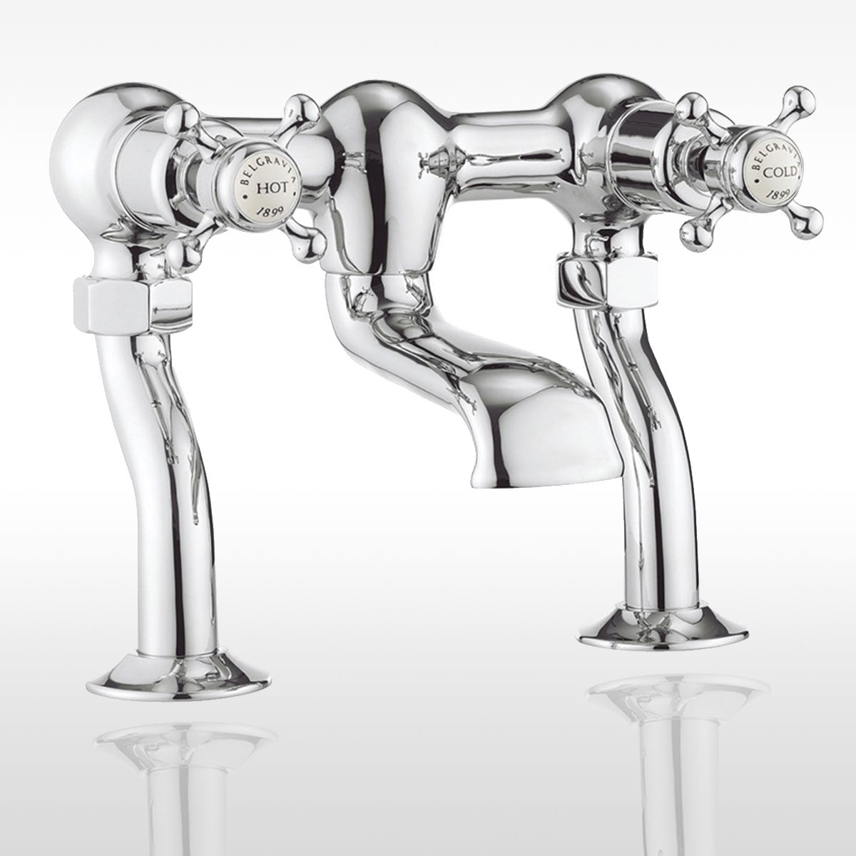 Crosswater Belgravia Crosshead Bath Filler