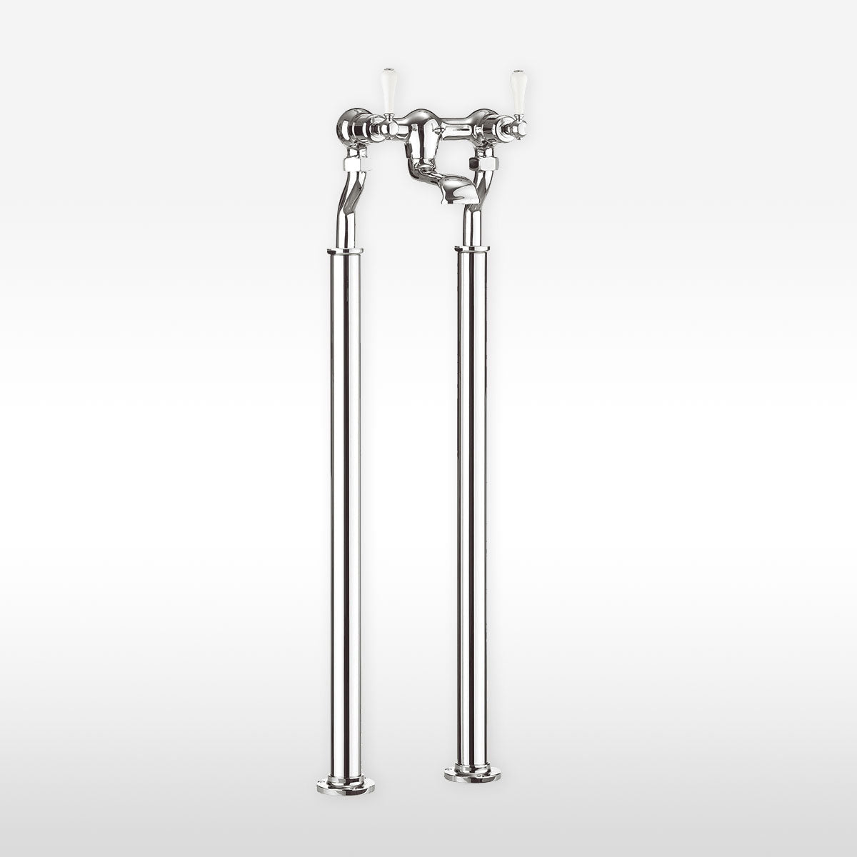Crosswater Belgravia Lever Bath Filler - Chrome