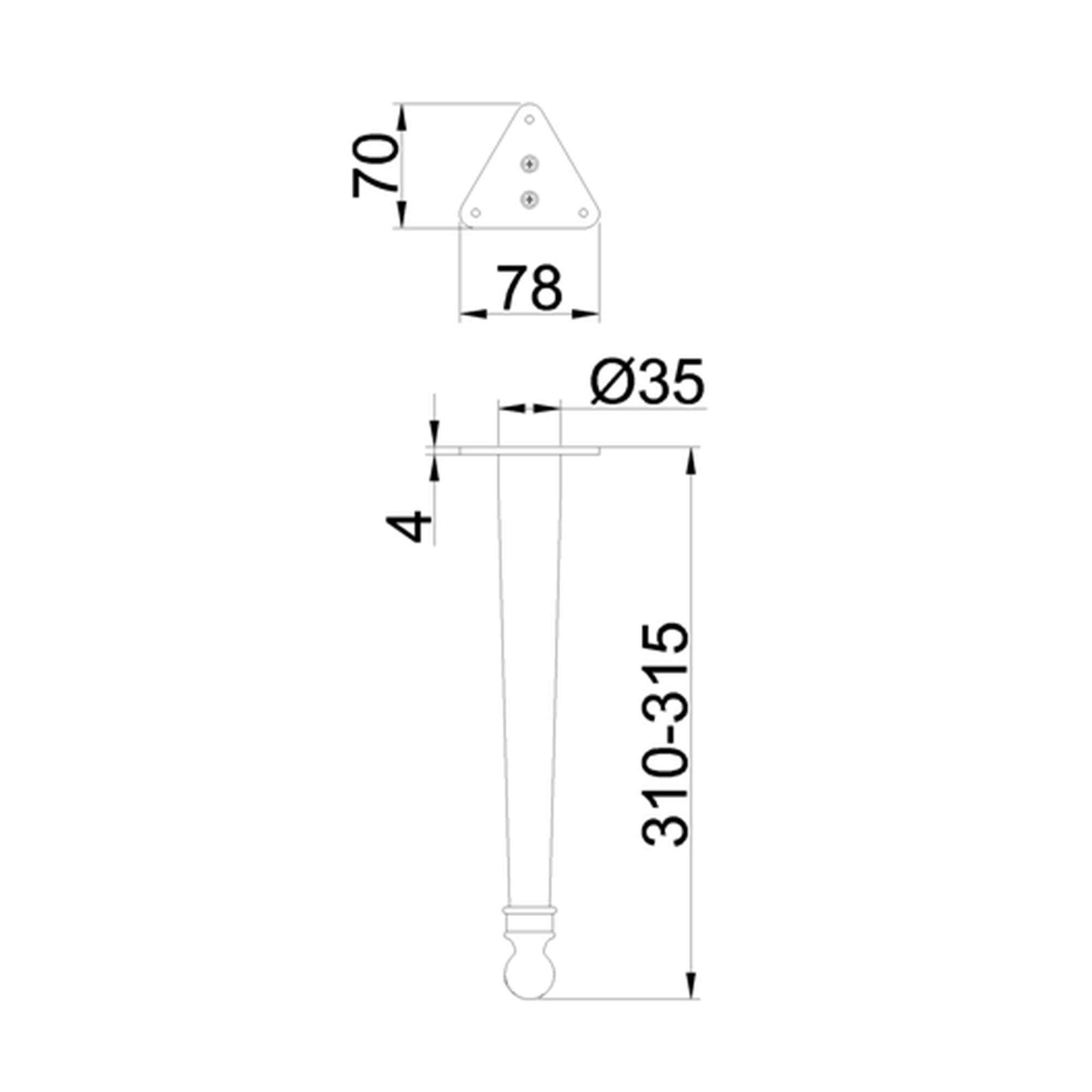 burlington chalfont vanity unit legs dimensions