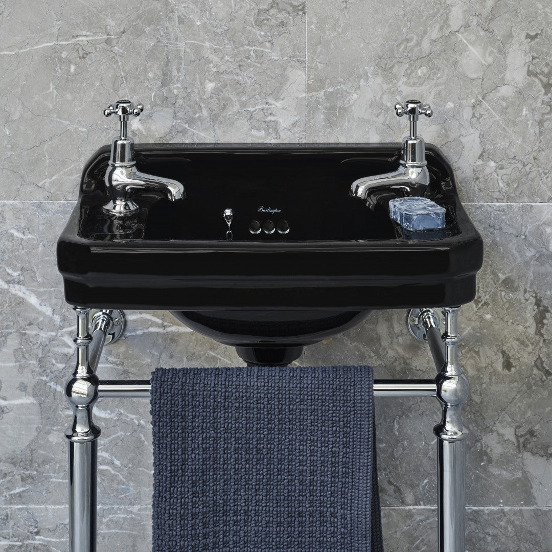 Burlington Claremont 3 Inch Basin Taps Deluxe Bathrooms UK