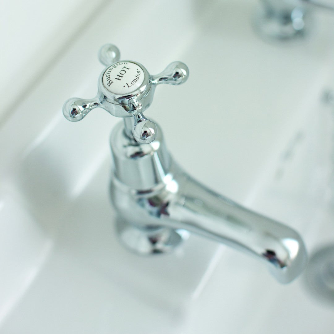 Burlington Claremont 3 Inch Basin Taps Deluxe Bathrooms UK