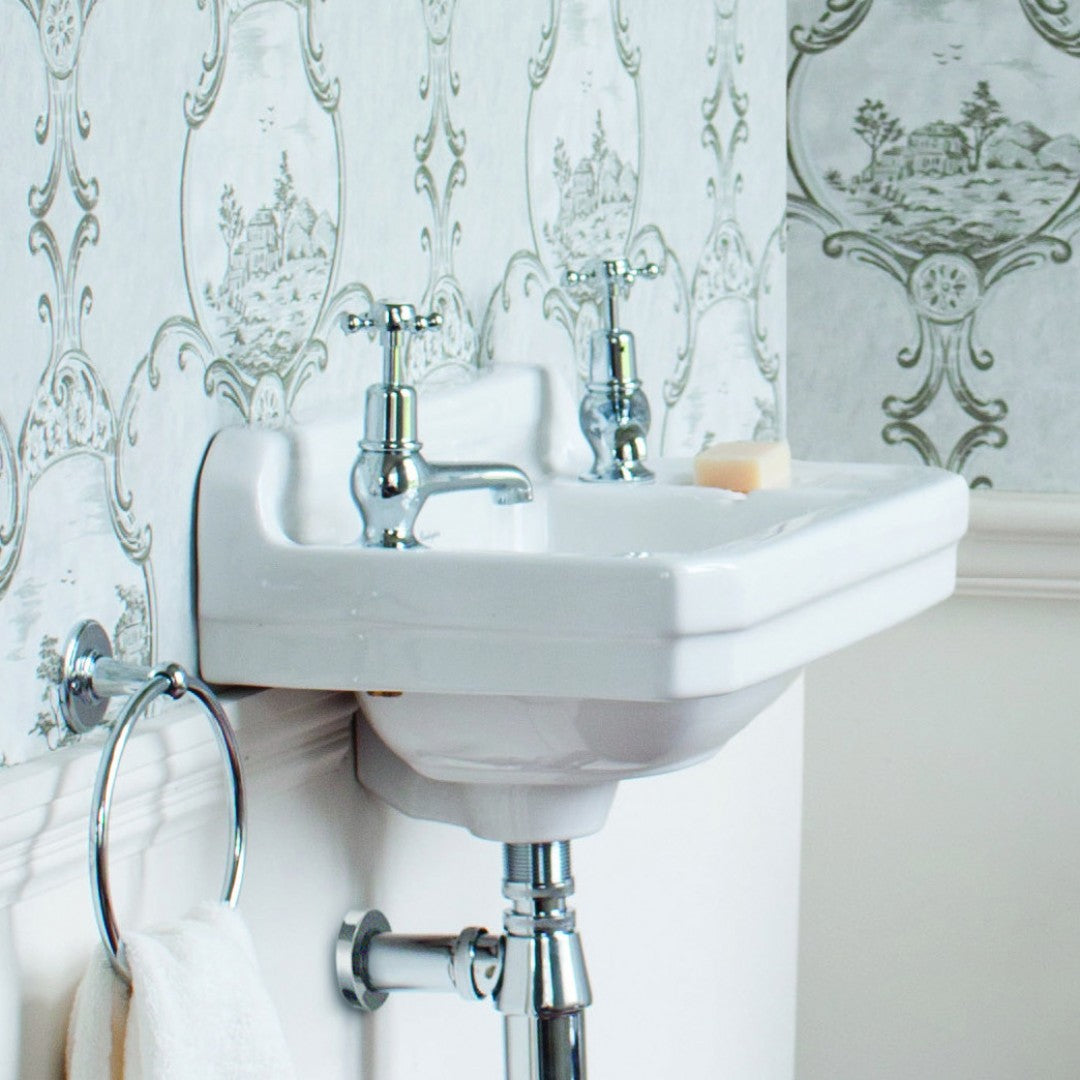 Burlington Claremont 3 Inch Basin Taps Deluxe Bathrooms UK