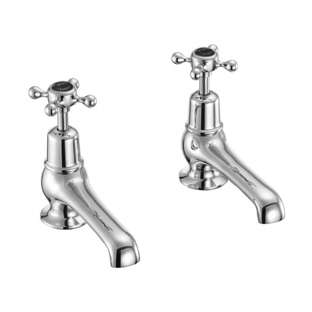 Burlington Claremont 5 Inch Basin Taps Deluxe Bathrooms UK