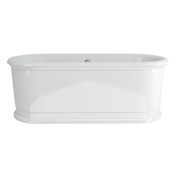 Burlington London Round Double-Ended Bath 1800 x 850mm Deluxe Bathrooms UK