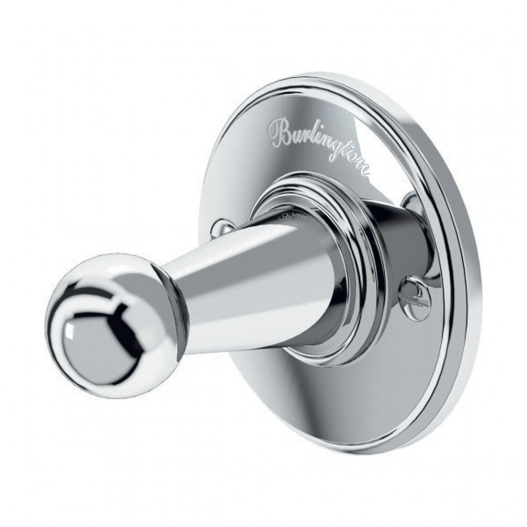 Burlington Single Robe Hook Deluxe Bathrooms UK