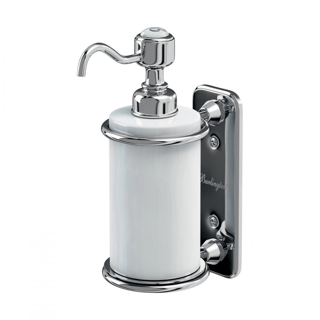 Burlington Single Soap Dispenser Deluxe Bathrooms UK