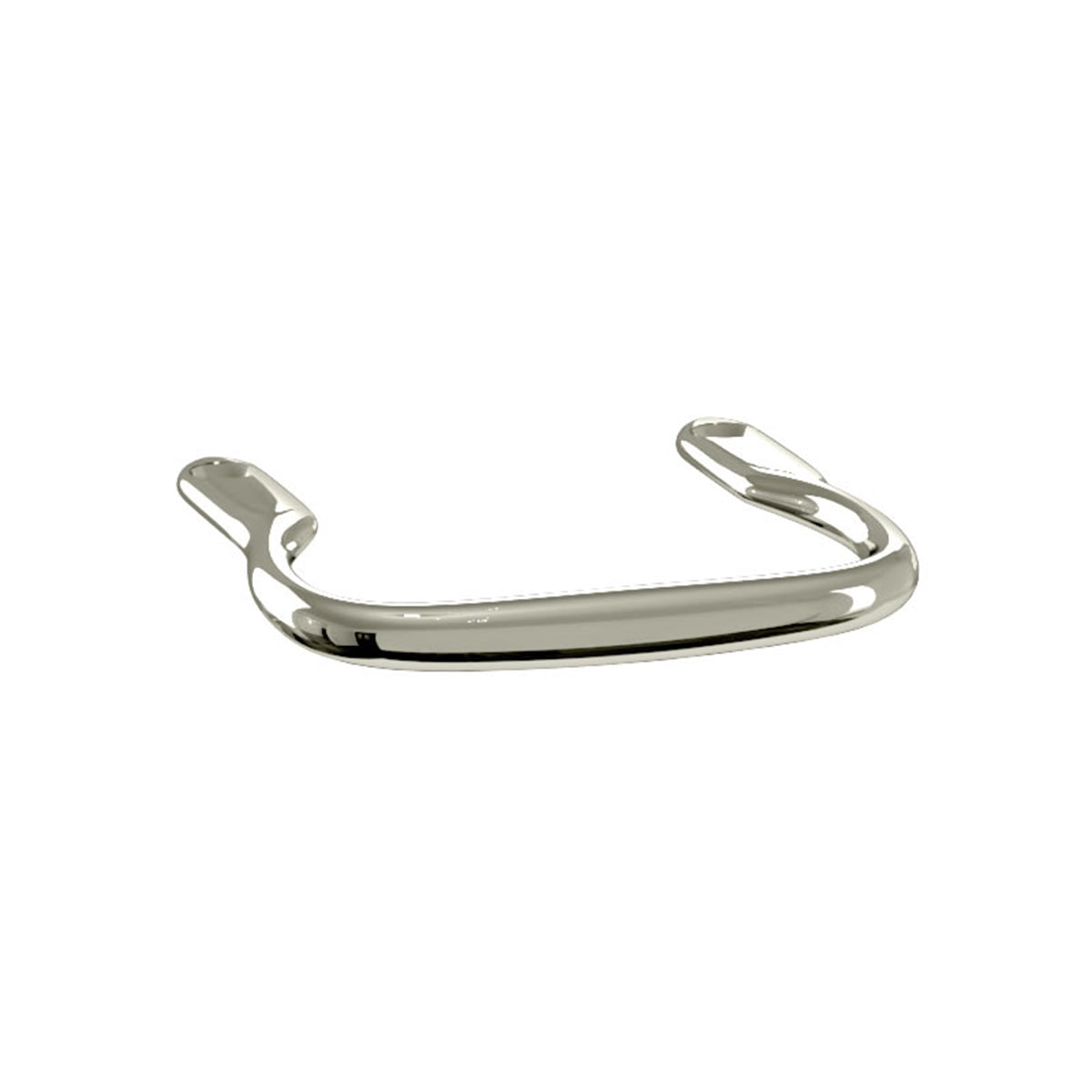 Burlington Toilet Seat Handle Nickel Deluxe Bathrooms UK