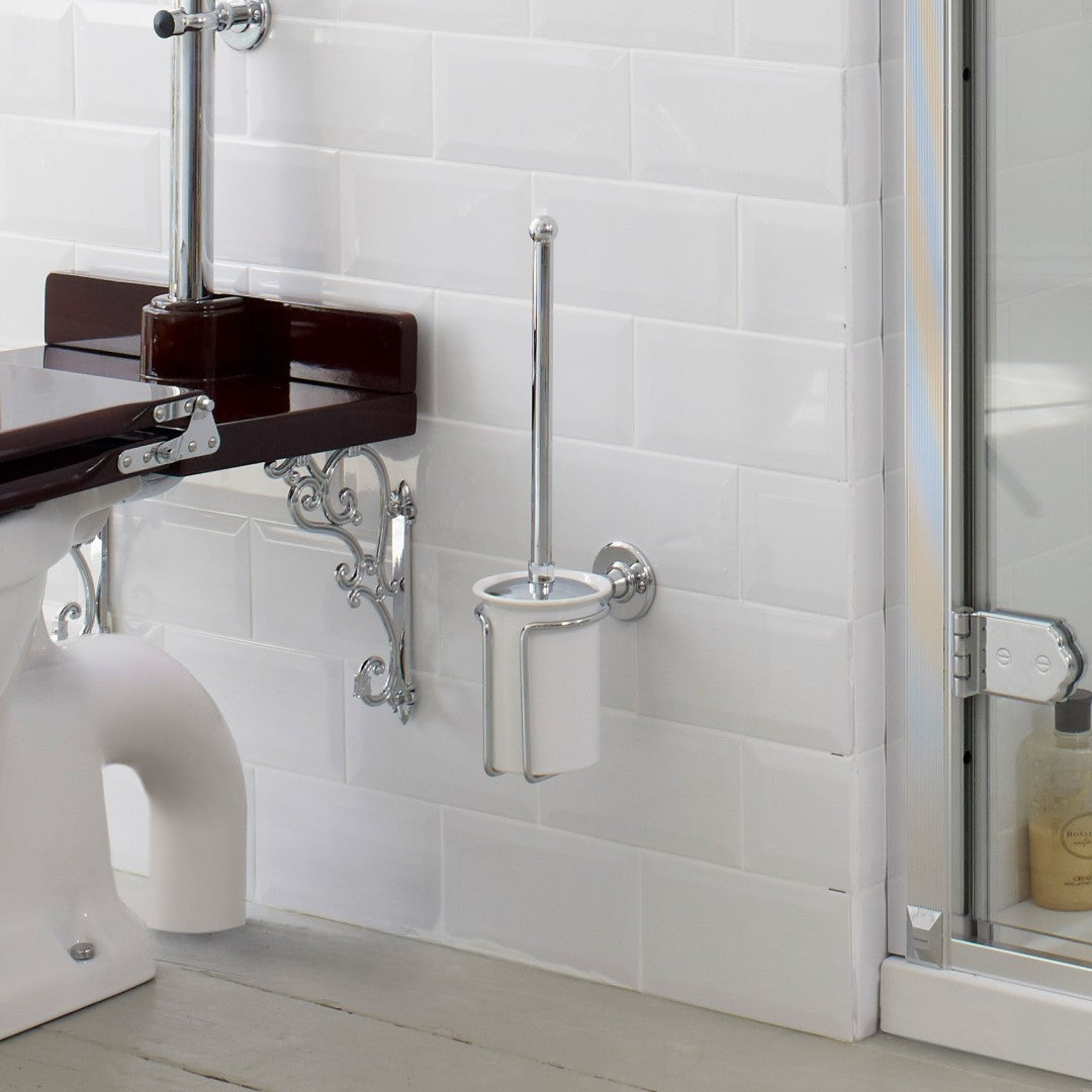 Burlington Toilet Brush Holder Deluxe Bathrooms UK