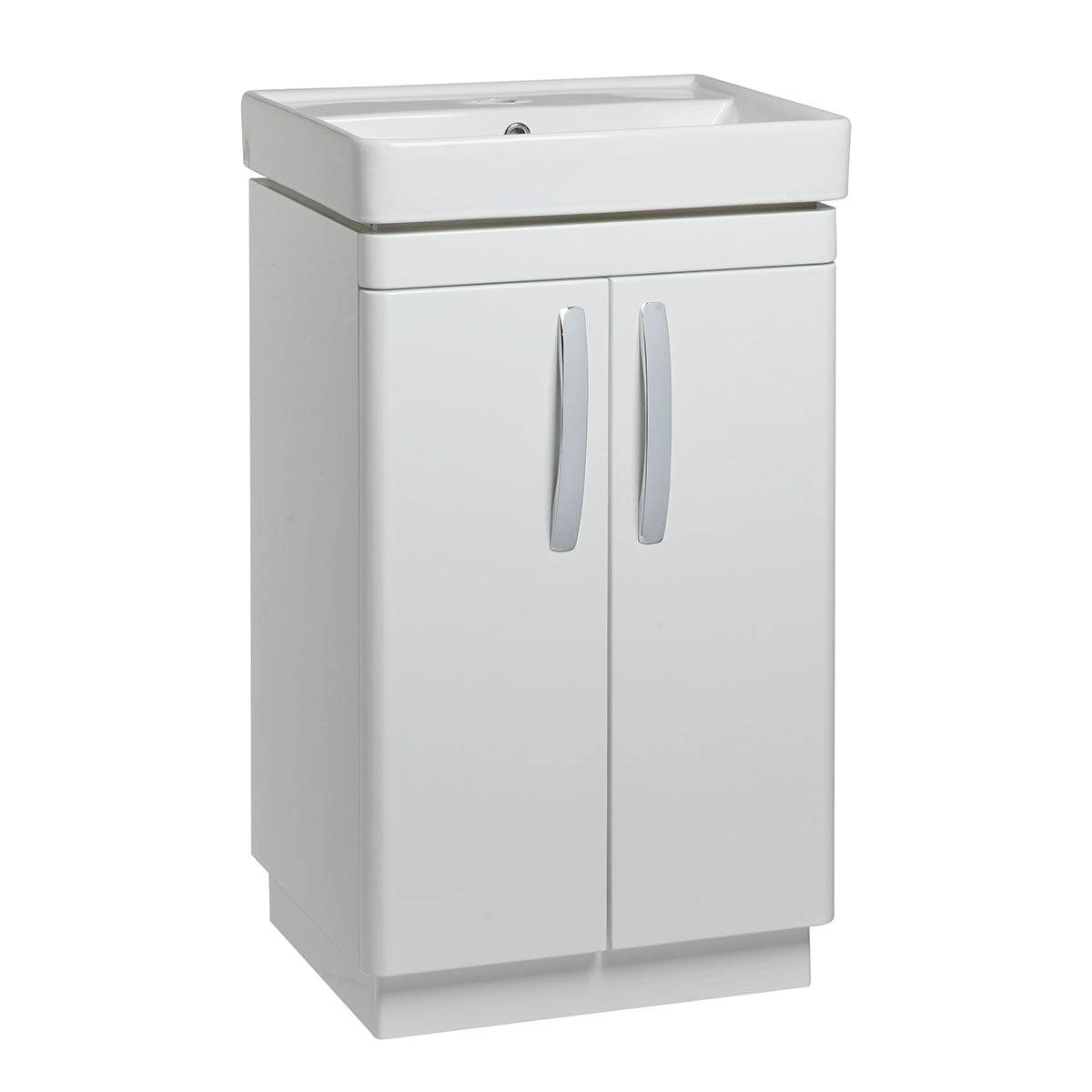 Compass Floor Standing Vanity Unit With Deep Basin