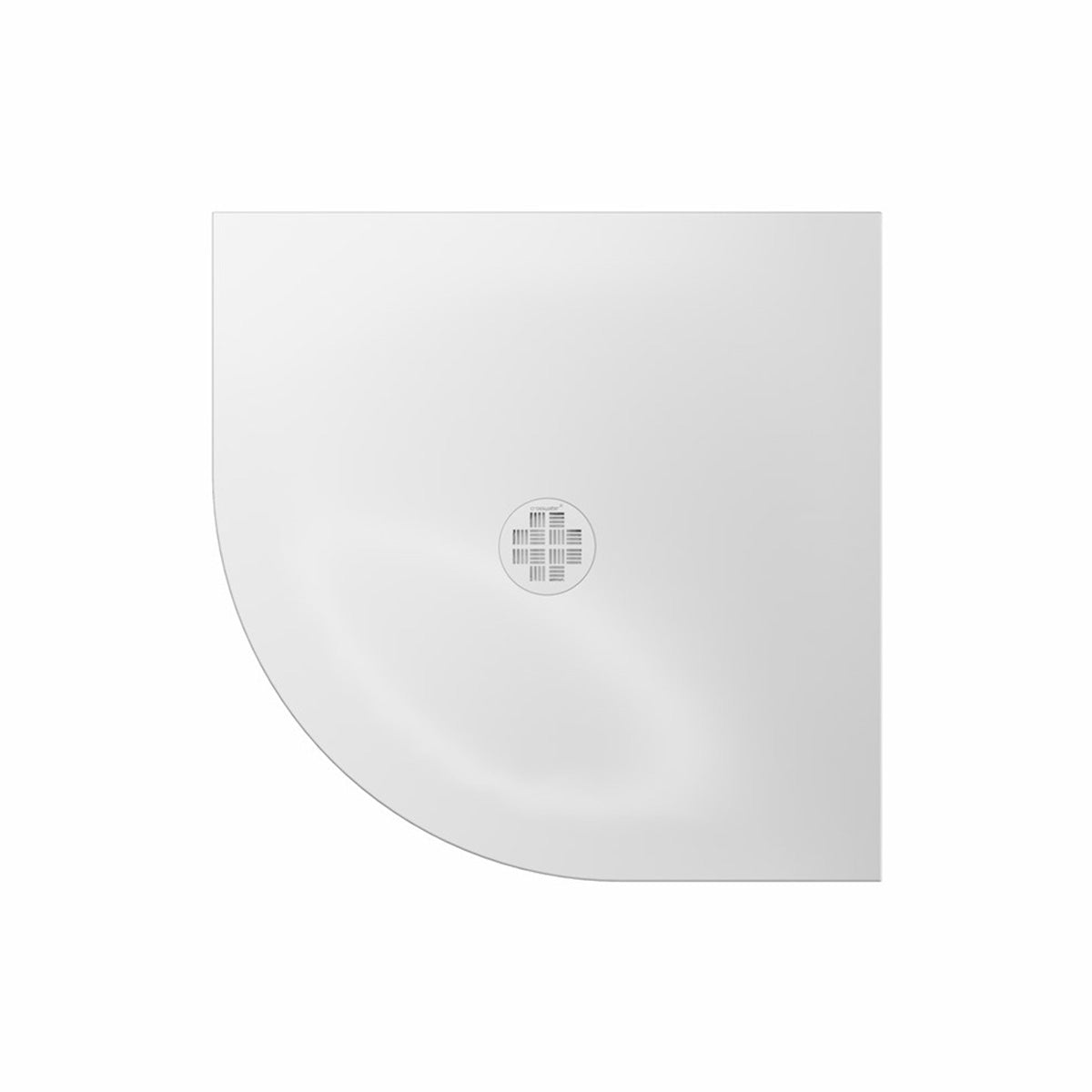crosswater creo quadrant shower tray 800x800mm