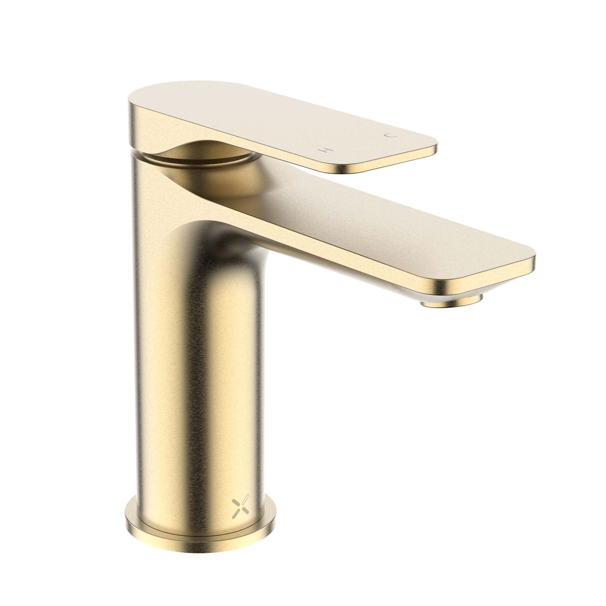 crosswater fuse basin monobloc tap brushed brass