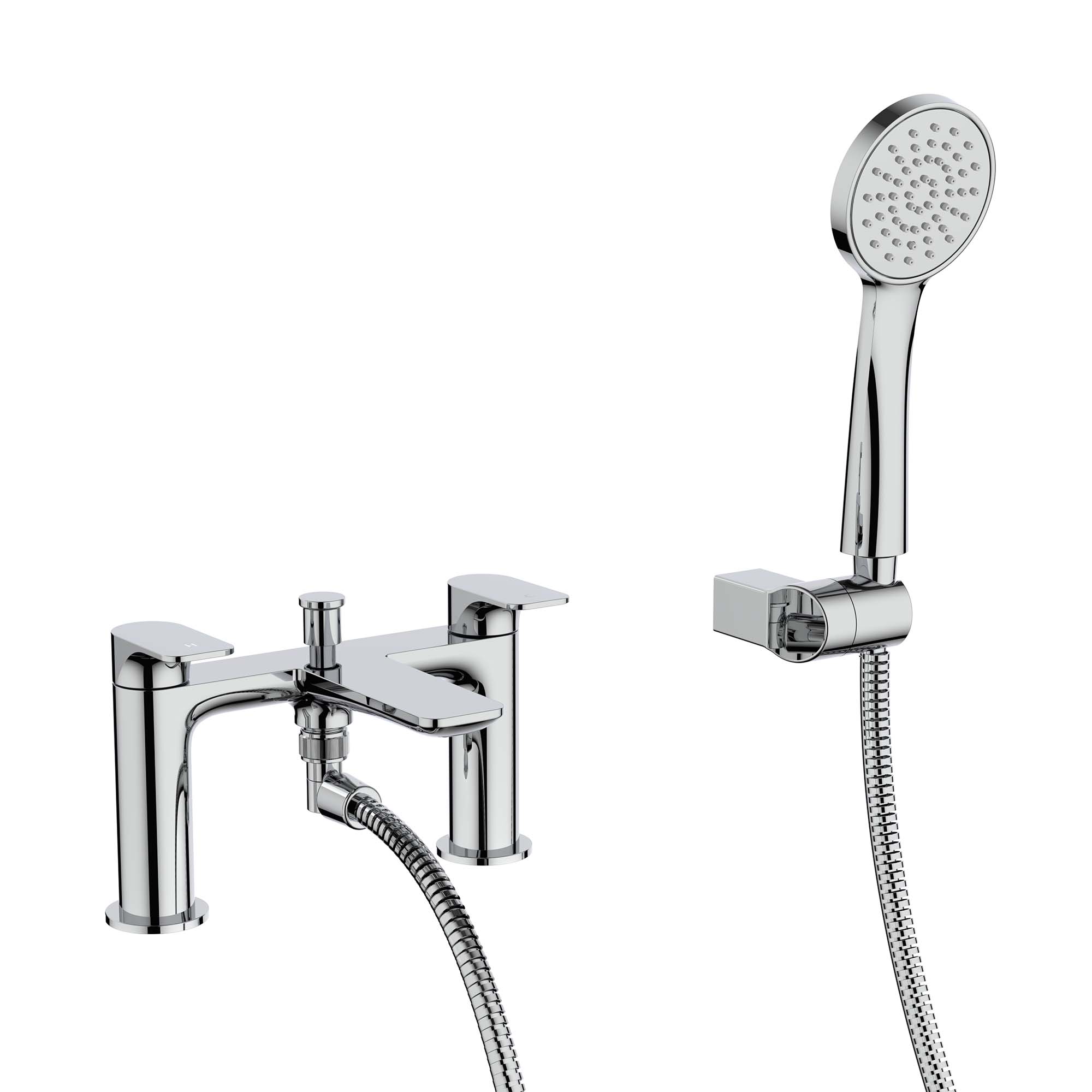 crosswater fuse bath shower mixer chrome
