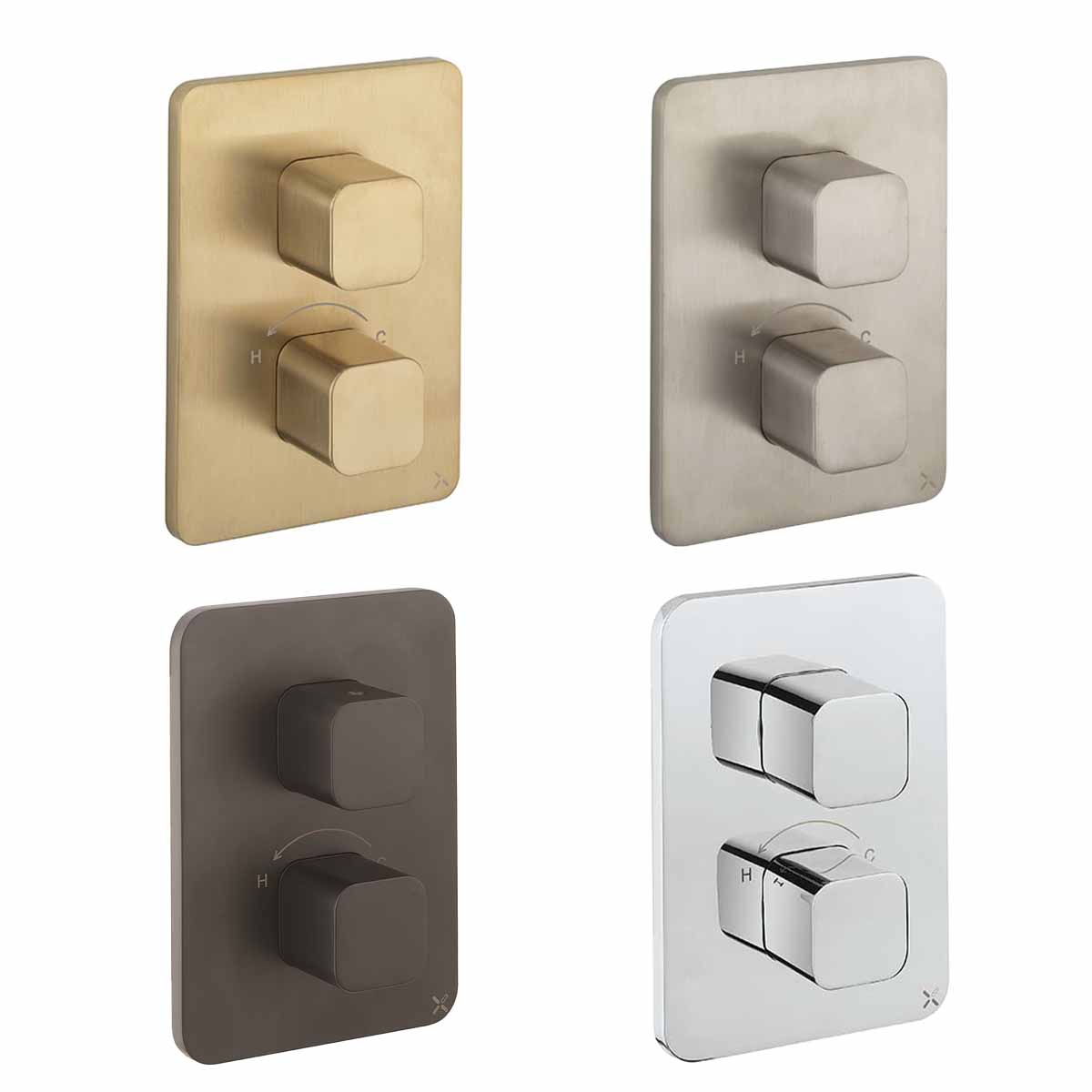 crosswater glide ii thermostatic shower valve