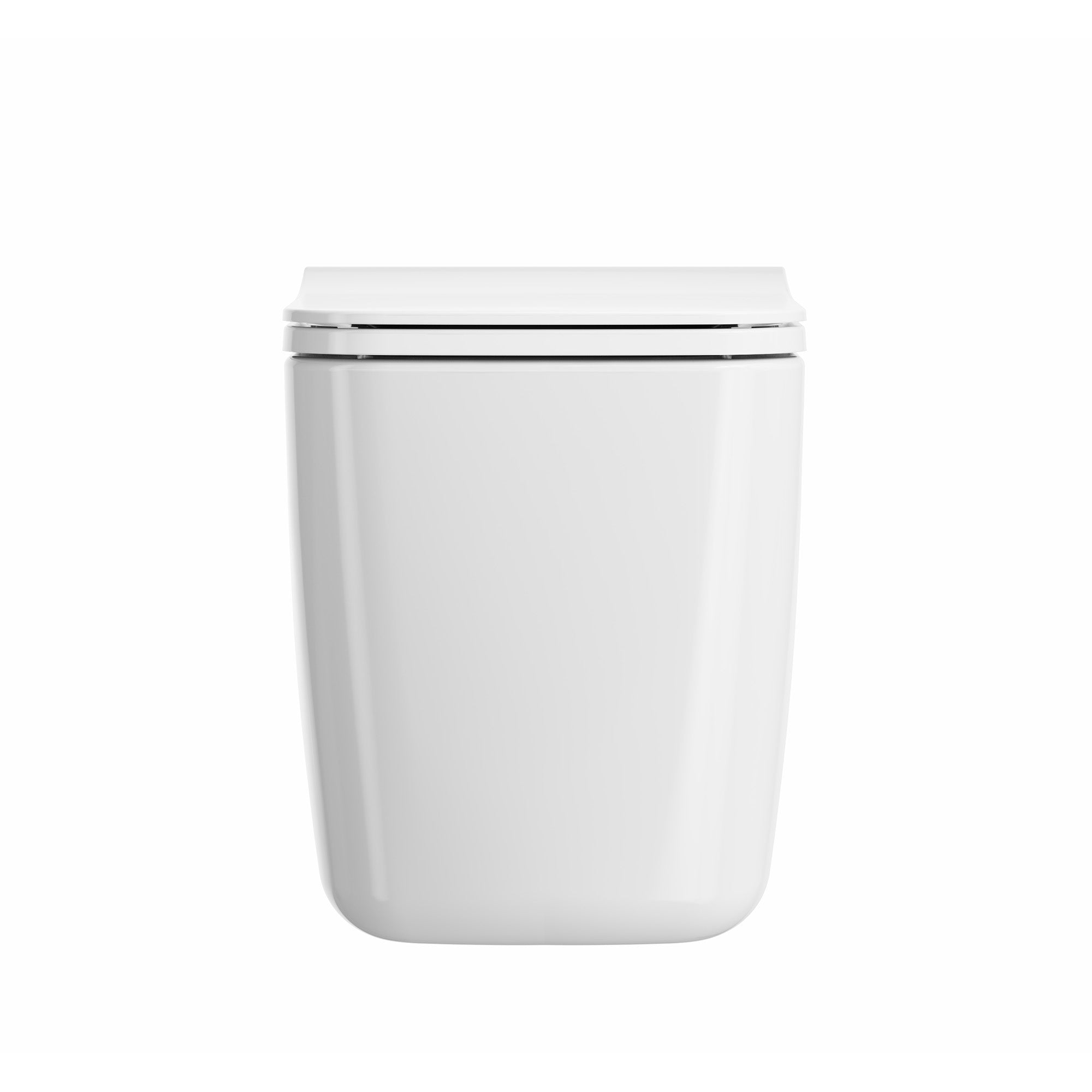 crosswater libra back to wall wc pan and square slim seat gloss white