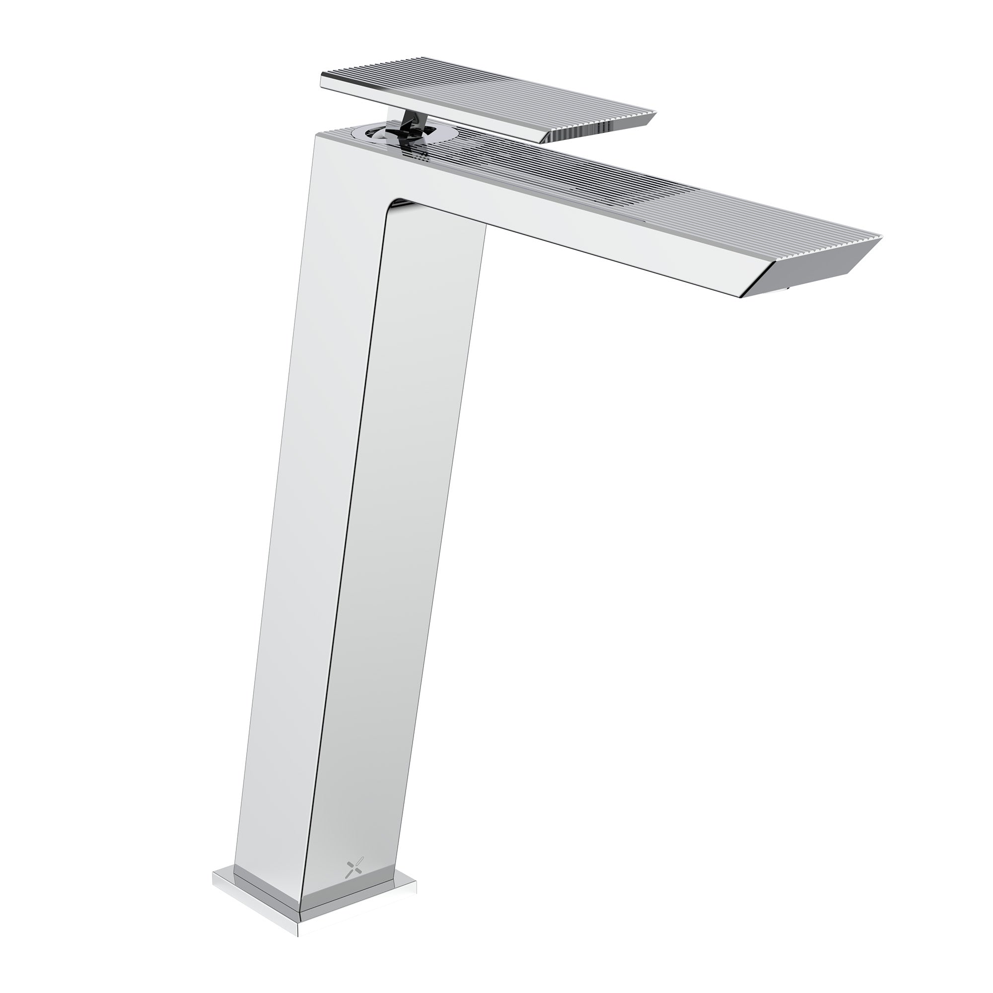 crosswater limit tall basin mixer tap monobloc chrome