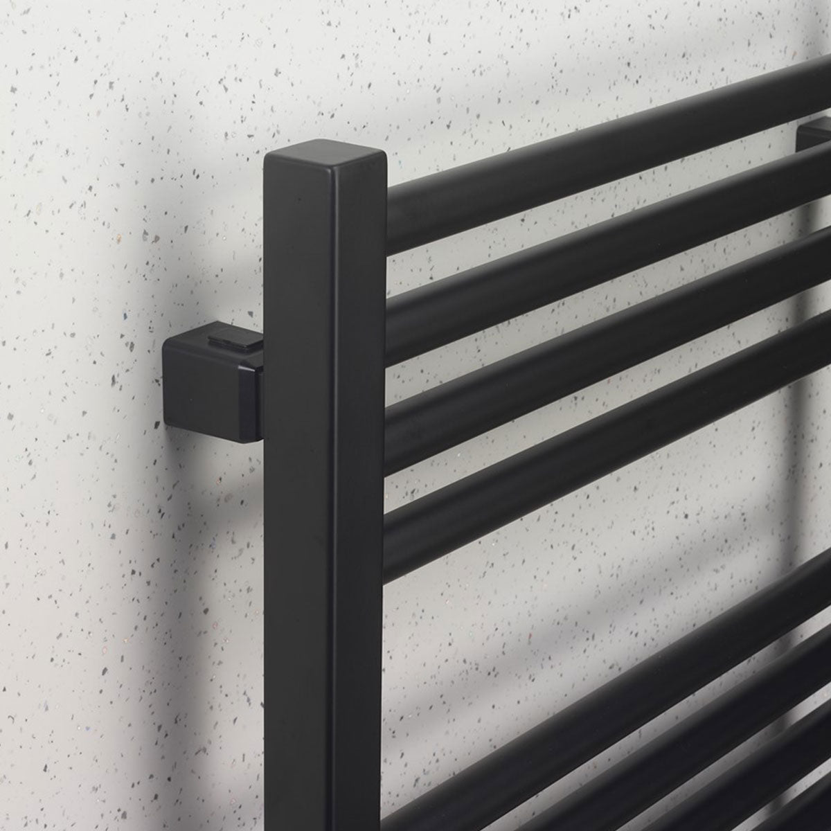 Crosswater MPRO Heated Towel Rail Matt Black