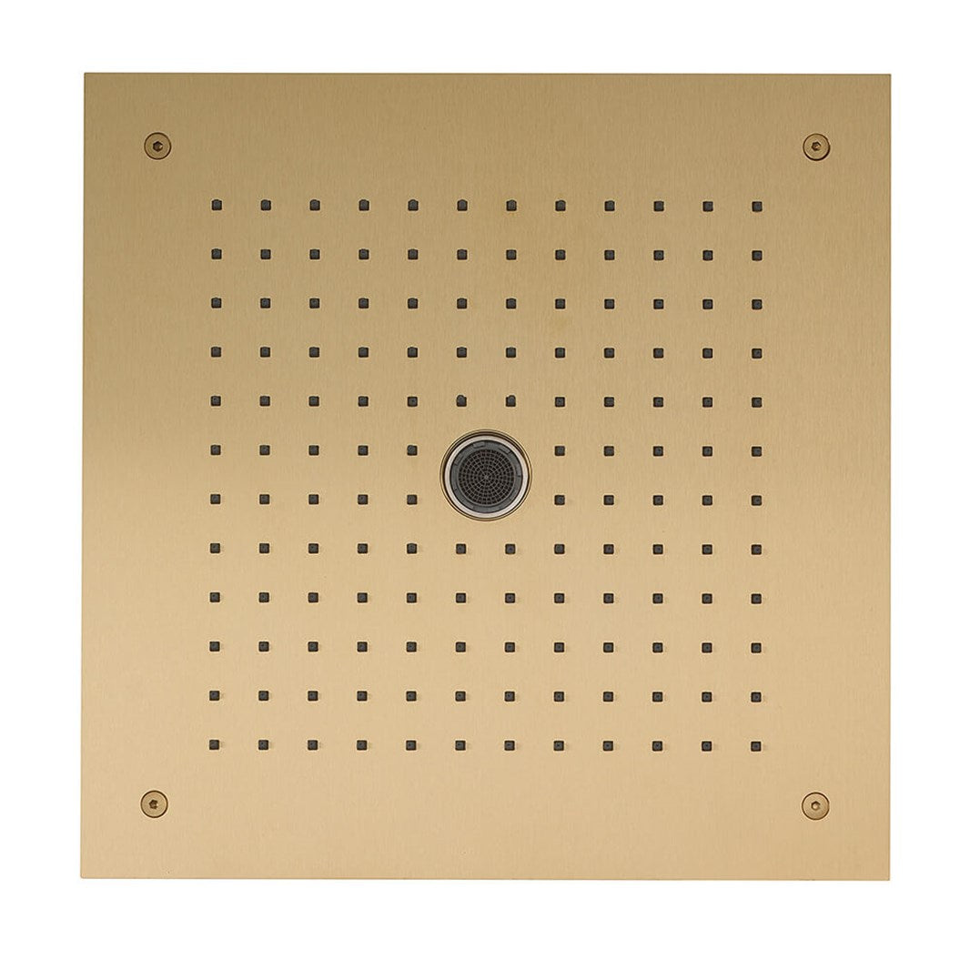 Crosswater MPRO Stream Shower Head With Rainfall Brushed brass