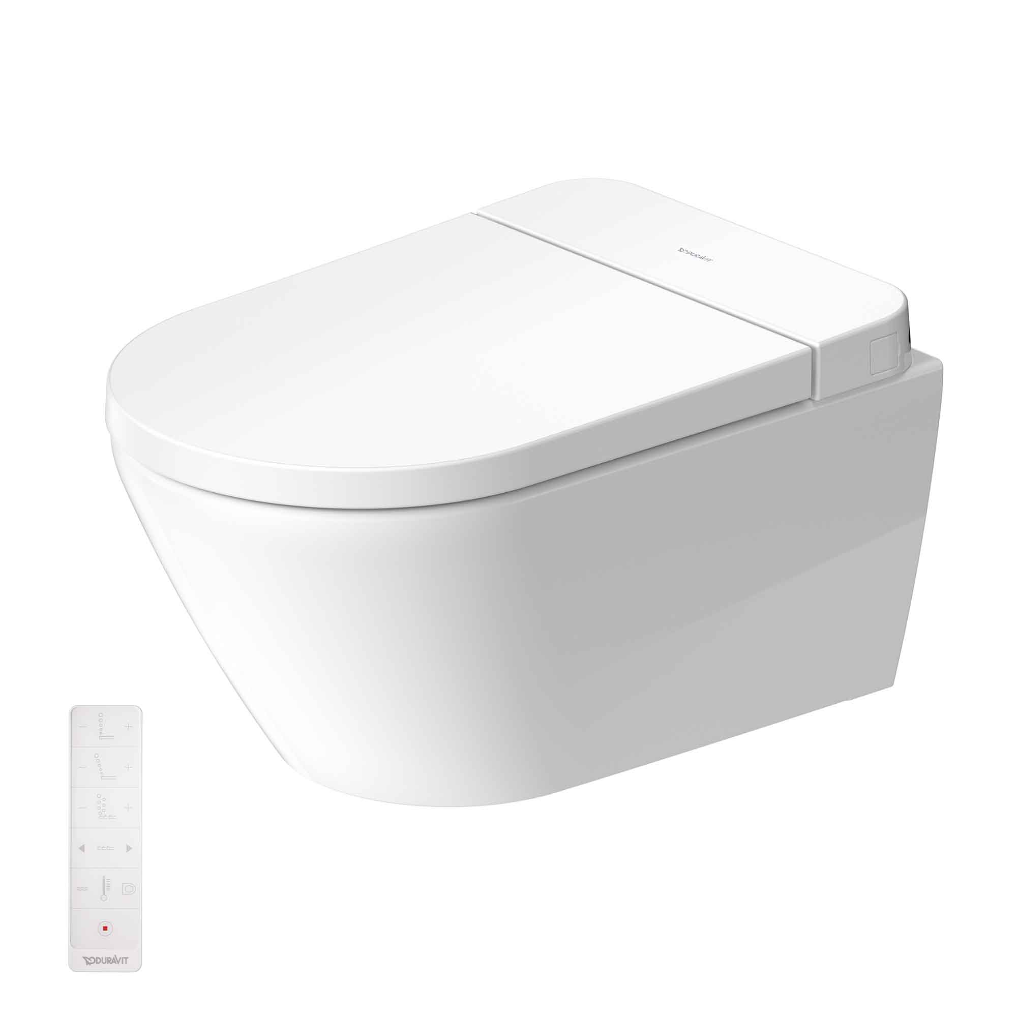 Duravit Sensowash D-Neo Rimless Wall Mounted Shower WC With Soft Close Toilet Seat